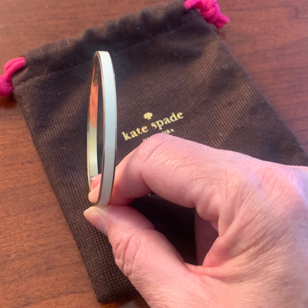 Kate Spade Gold Ivory Bangle Bracelet - Tickle the Ivories